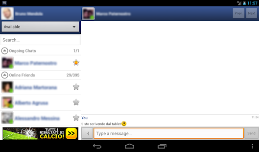 myChatDroid for Facebook Chat