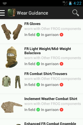 USMC Org Wear Guide