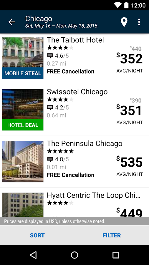 Orbitz Flights, Hotels, Cars Android Apps on Google Play