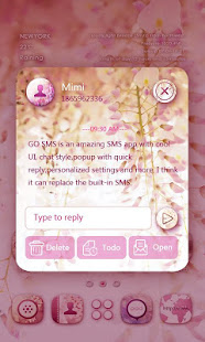 GO SMS FLOWER DANCE THEME(圖4)-速報App