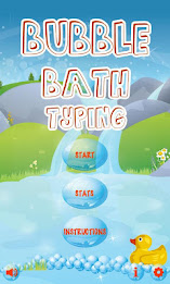 Bubble Bath Typing Free poster 1