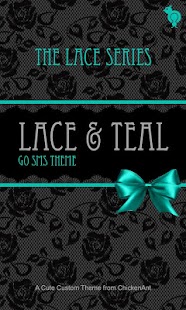 How to install Lace & Teal GO SMS Theme 2.0 apk for android