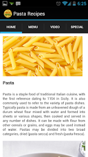Pasta Recipes Screenshots 0