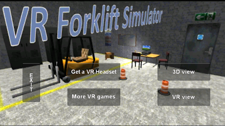 VR Forklift Simulator Demo poster 1