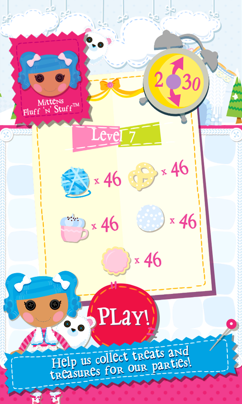 Lalaloopsy Puzzle Match Screen 3