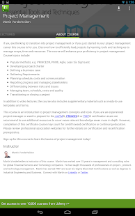 Project Management Tutorial - screenshot thumbnail
