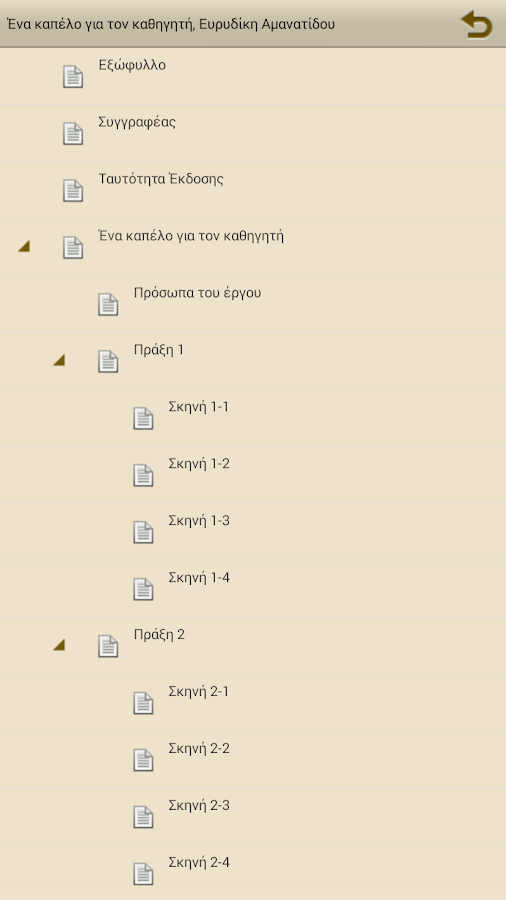 Ένα καπέλο για…, Ε. Αμανατίδου - screenshot