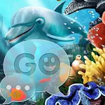Cover Image of Unduh GO SMS Pro Theme water fish 2.9 APK