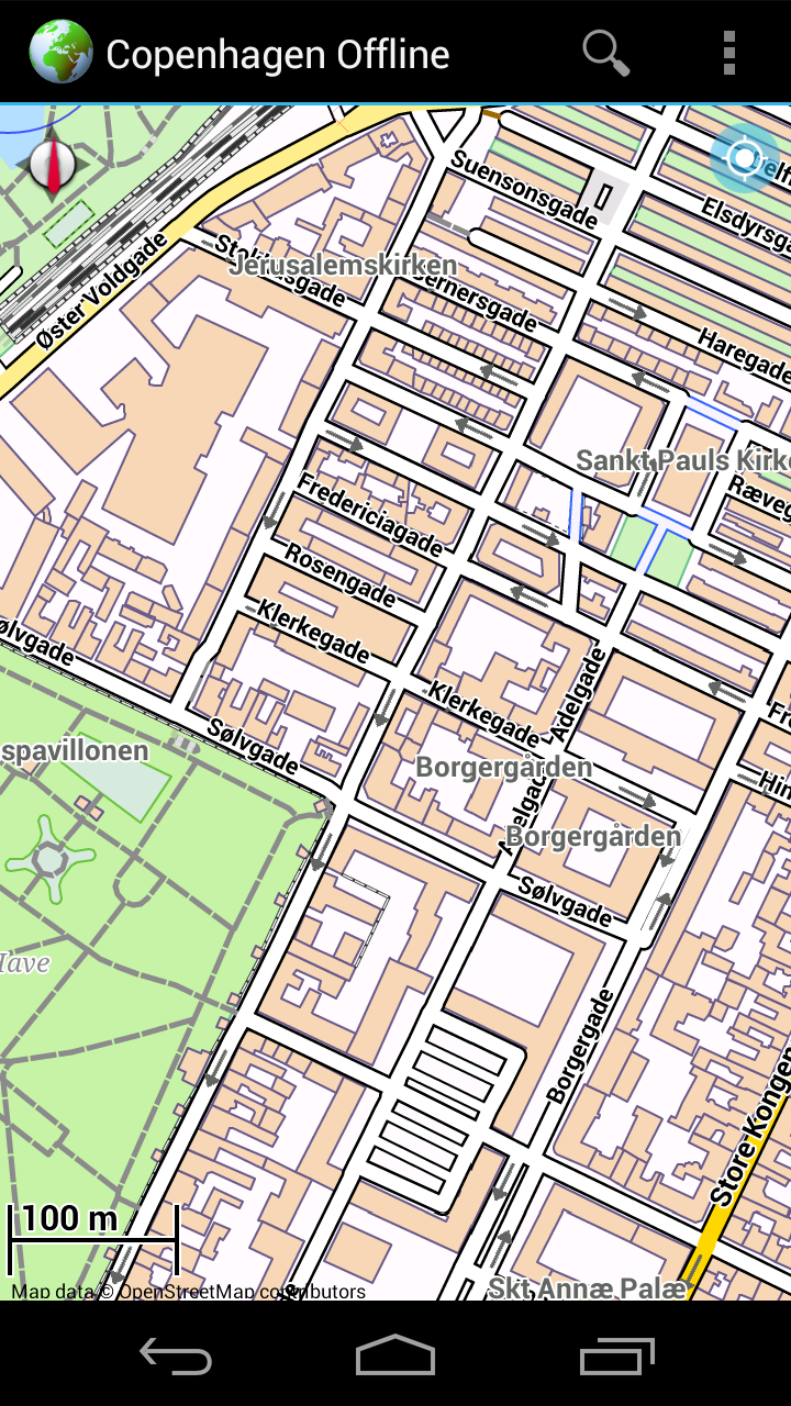 Offline Map Copenhagen Screen 3