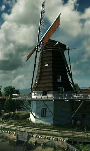 Dutch Windmills live wallpaper