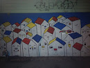 Happy Building People Mural