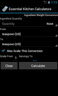 Free Download Essential Kitchen Calculators APK for PC