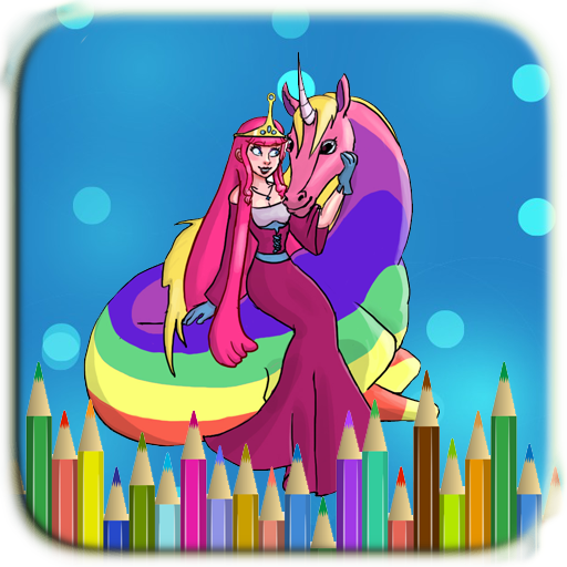 Kids Games : Princess Coloring LOGO-APP點子