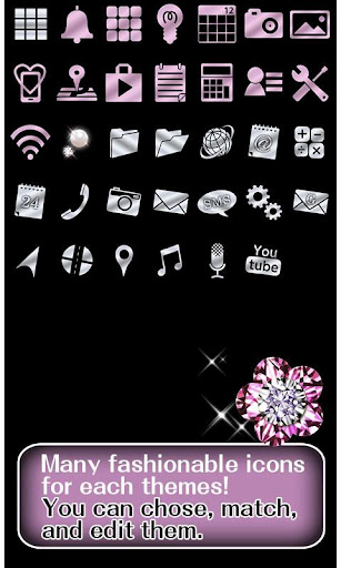 Jewel Theme Diamond Flower 2.0.0 Windows u7528 4