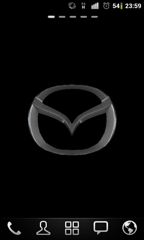 Android application Mazda 3D Live Wallpaper screenshort