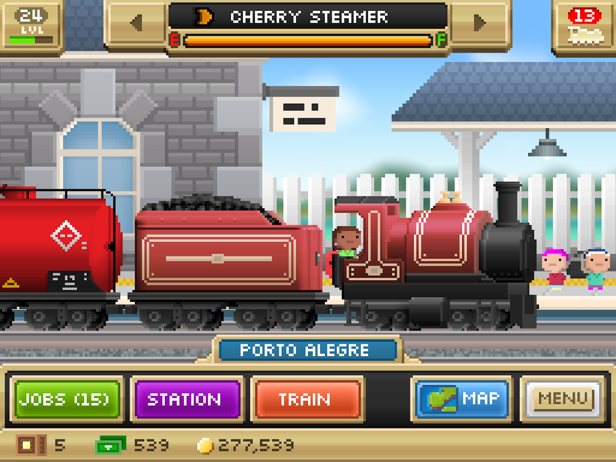 Pocket Trains APK v1.0.7 Mod Unlimited Money