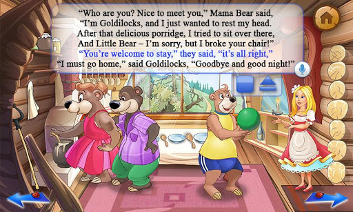 【免費書籍App】Goldilocks & Three Bears Book-APP點子