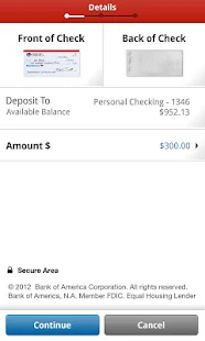 Bank of America - screenshot thumbnail