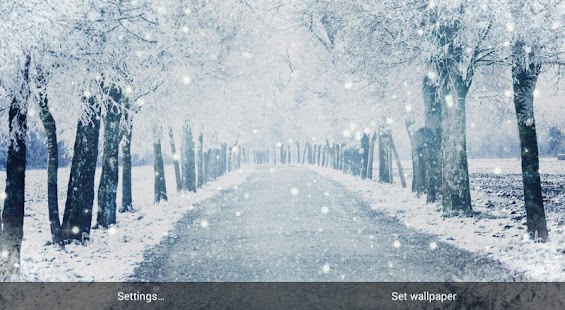 Winter Scenery LWP Screenshots 10