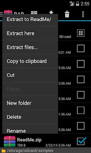 RAR for Android - screenshot thumbnail