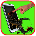 Bug Prank on Phone Screen icon