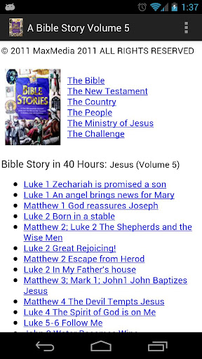 iBible Story: Volume 5