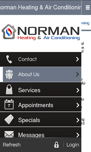 【免費商業App】Norman Heating And Air-APP點子