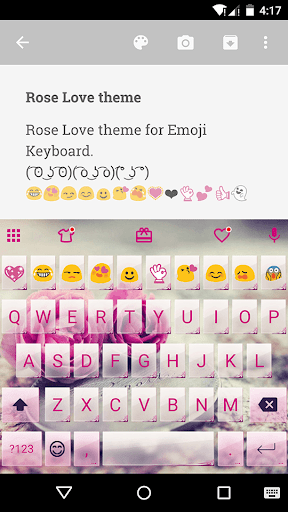 【免費個人化App】Rose Love Emoji Keyboard Theme-APP點子