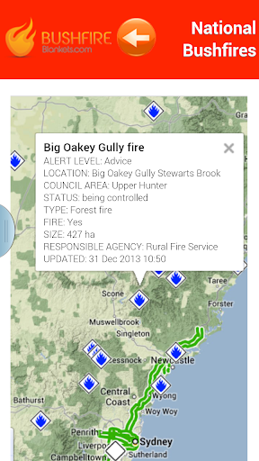 National Bushfires