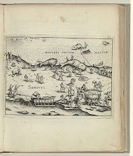 Jacht op walvissen en rendieren van de Samojeden