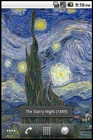 Gogh Live Wallpaper New Screen 2