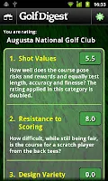 Golf Digest Course Critic screenshot