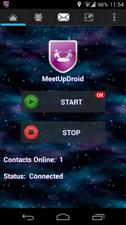 MeetUpDroid - screenshot
