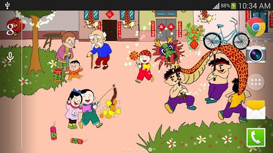 新春快樂動態桌布 FREE (PRO)(圖4)-速報App