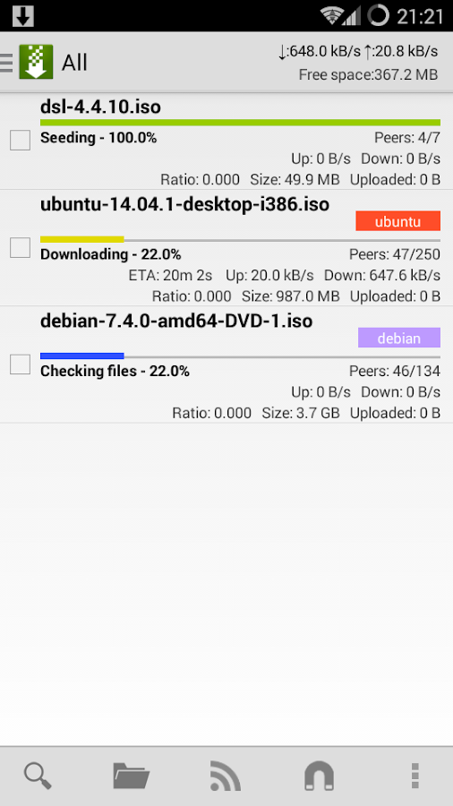 tTorrent Pro - Torrent Client - screenshot