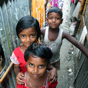 The Slum Dwellers by Syed Hasibul Hasan - Babies & Children Children Candids