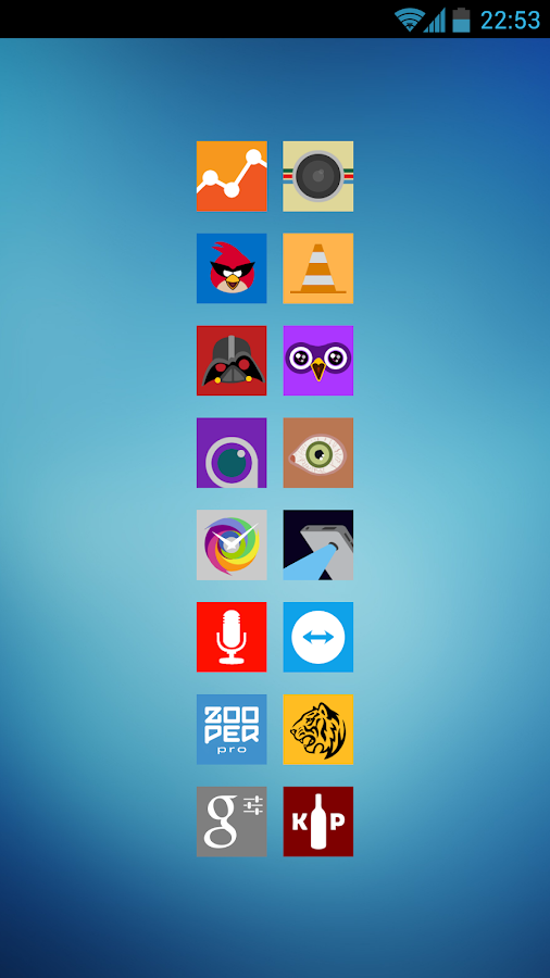 Rifon Apex/Nova/GO/ADW Theme - screenshot