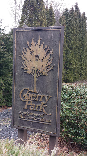 Cherry Park Sign