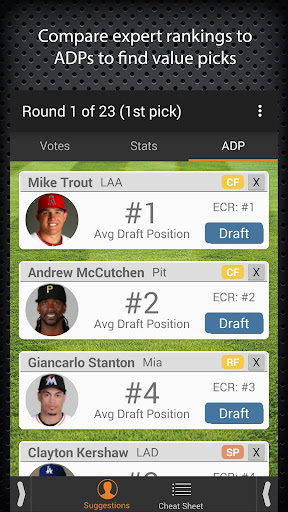 免費下載運動APP|FantasyPros Mock Draft MLB '15 app開箱文|APP開箱王