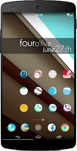 AERON HD Theme Nova, ADW, GO - screenshot thumbnail