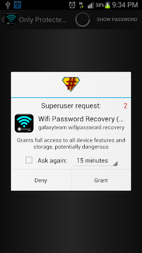 Wifi Password Recovery