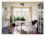 Het oude huis van Irene en Victor: de huiskamer