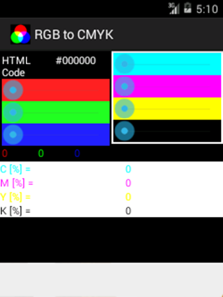 RGB to CMYK