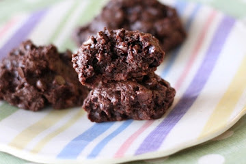Double Chocolate Brownie Mini Chip Cookies