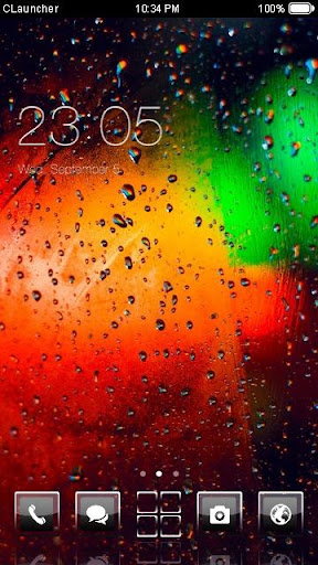 COLOR GLASS C LAUNCHER THEME