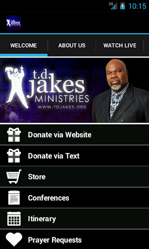 【免費生活App】Bishop T.D. Jakes Ministries-APP點子