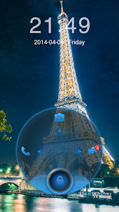 Lastest Eiffel Tower HD Locker Theme APK for Android