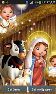 Christmas crib wallpaper 2 Screenshots 3