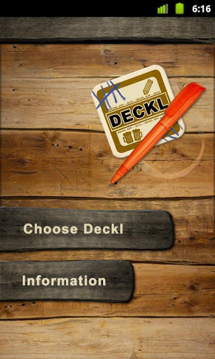 Deckl - THE coaster tool