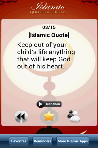 Islamic Quote of the Day Pro Screen 2